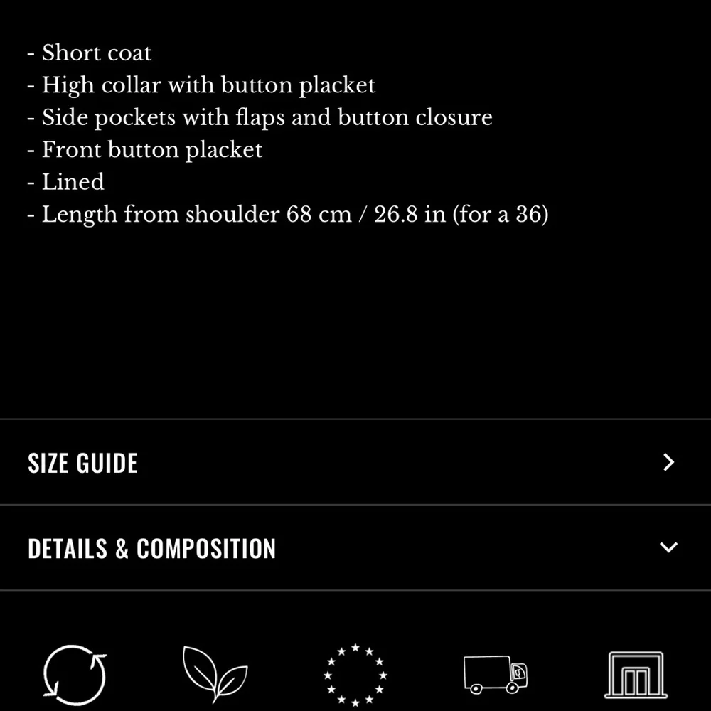 NWT Sézane Leo Funnel Neck Coat in Rosewood - Picture 6 of 7